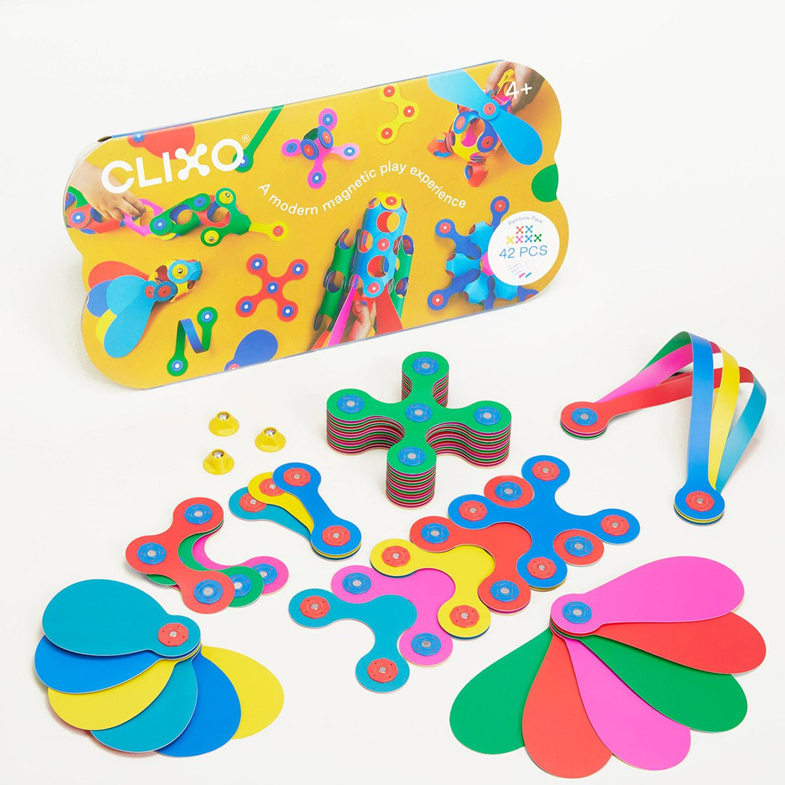 Clixo - Rainbow Pack (42 piezas) - Casa de Fieras