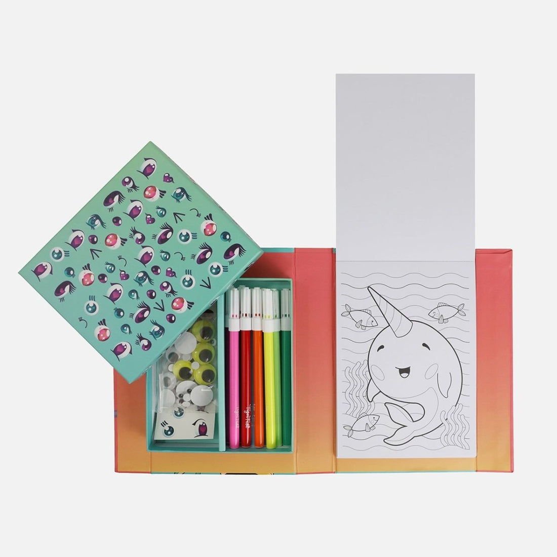 Colorea - Ojos locos - Monadas - Casa de Fieras