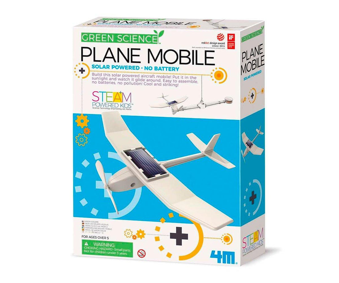 Construye móvil de avión solar - Casa de Fieras