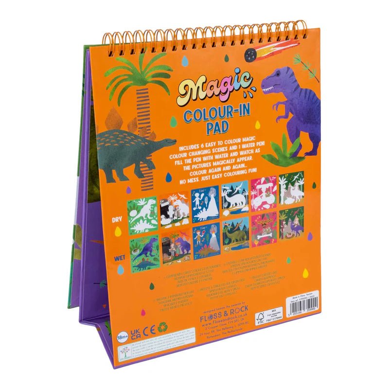 Cuaderno mágico - Dinosaurios - Casa de Fieras