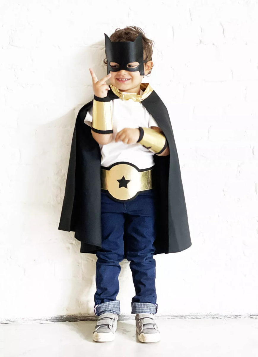 Disfraz Super Héroe - Negro - Casa de Fieras