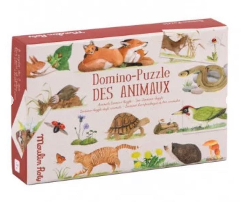 Dominó / puzzle animales - Casa de Fieras