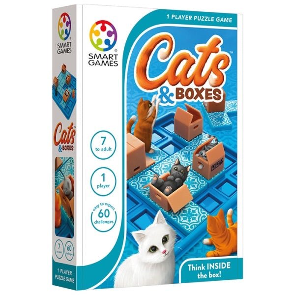 Gatos y cajas - Casa de Fieras