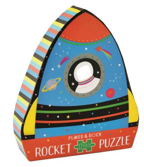 Puzzle - Cohete (12 piezas)