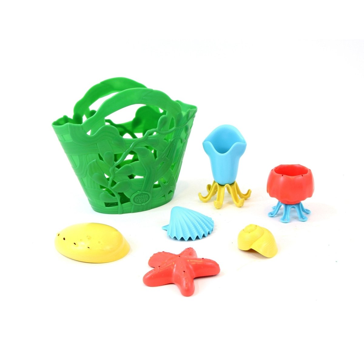 Juguetes, moldes y cesta (Plastico reciclado) - Casa de Fieras