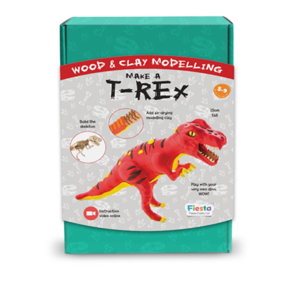 Kit construye y modela T-Rex - Casa de Fieras