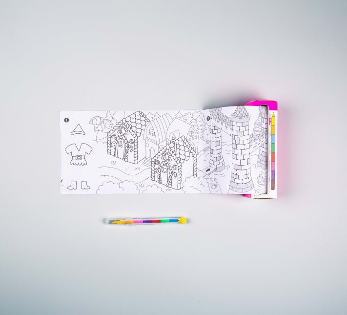 Kit de bolsillo para pintar - Mundo Mágico - Casa de Fieras