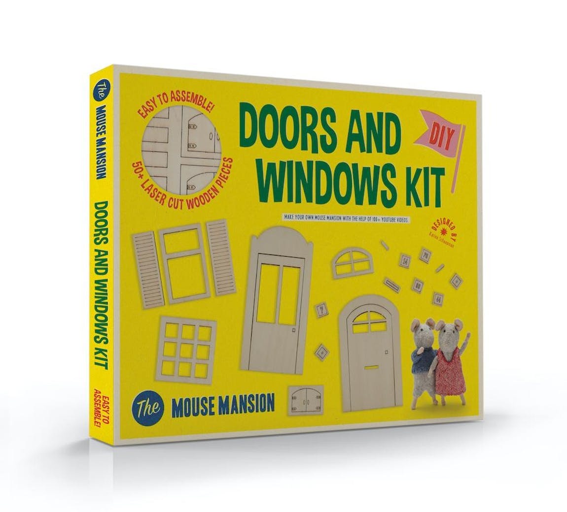 Kit - Puertas y ventanas (+50 piezas) - Casa de Fieras