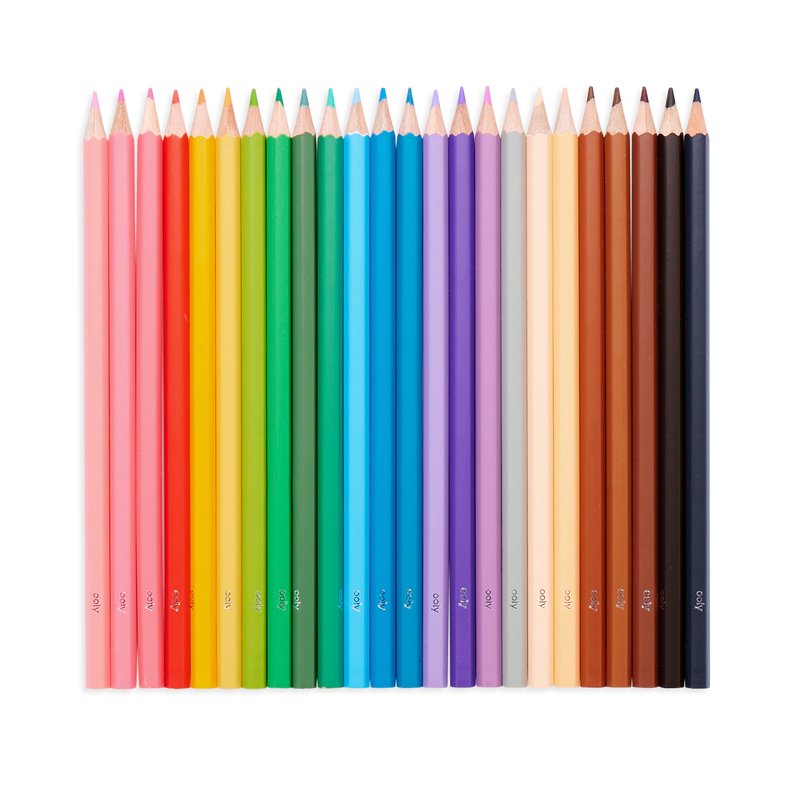 Lápices de colores - set de 24 - Casa de Fieras