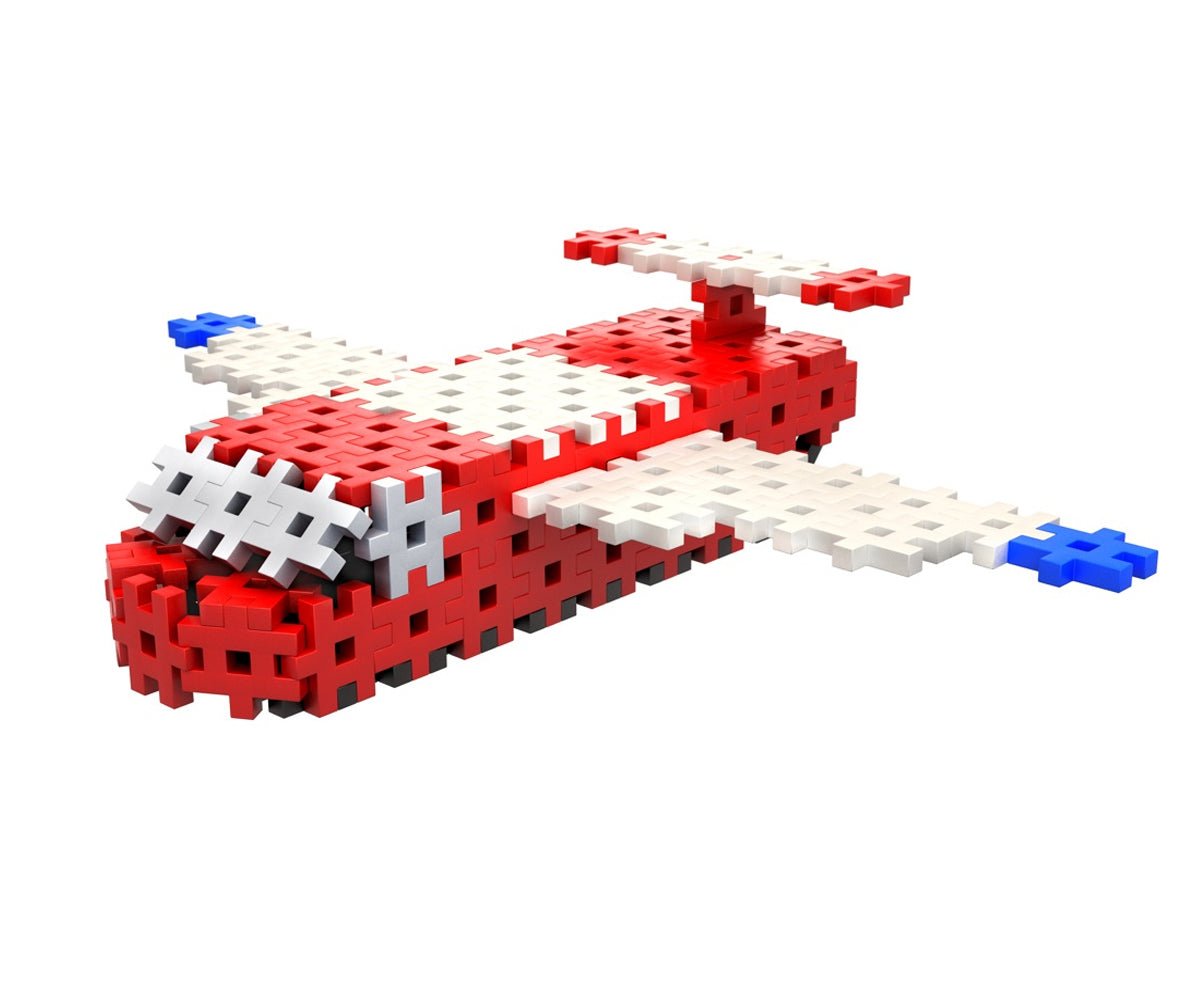 Meli - Basic (4 en 1) - 160 piezas - Estación de bomberos - Casa de Fieras