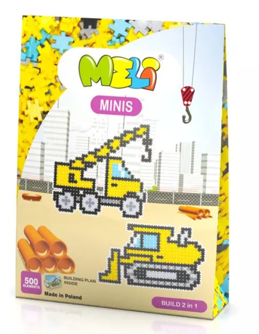 Meli - Minis (2 en 1) - 500 piezas - Construcción - Casa de Fieras