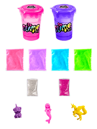 Mini Malet n Haz slime que BRILLA en la OSCURIDAD y CAMBIA de color