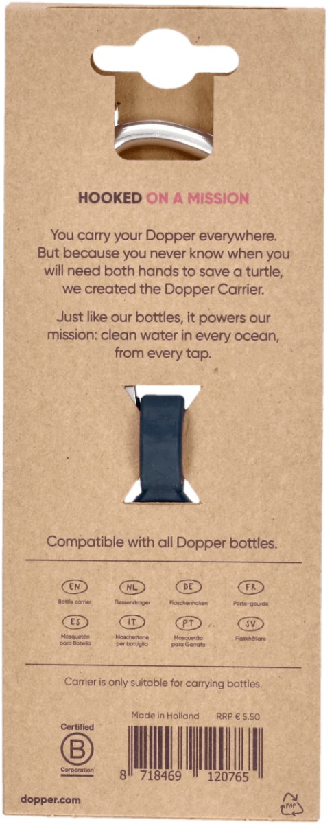 Mosquetón Botella (compatible botellas Dopper) - Casa de Fieras