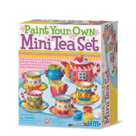 Pinta tu propio mini set de té - Casa de Fieras