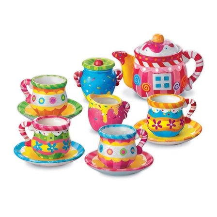Pinta tu propio mini set de té - Casa de Fieras