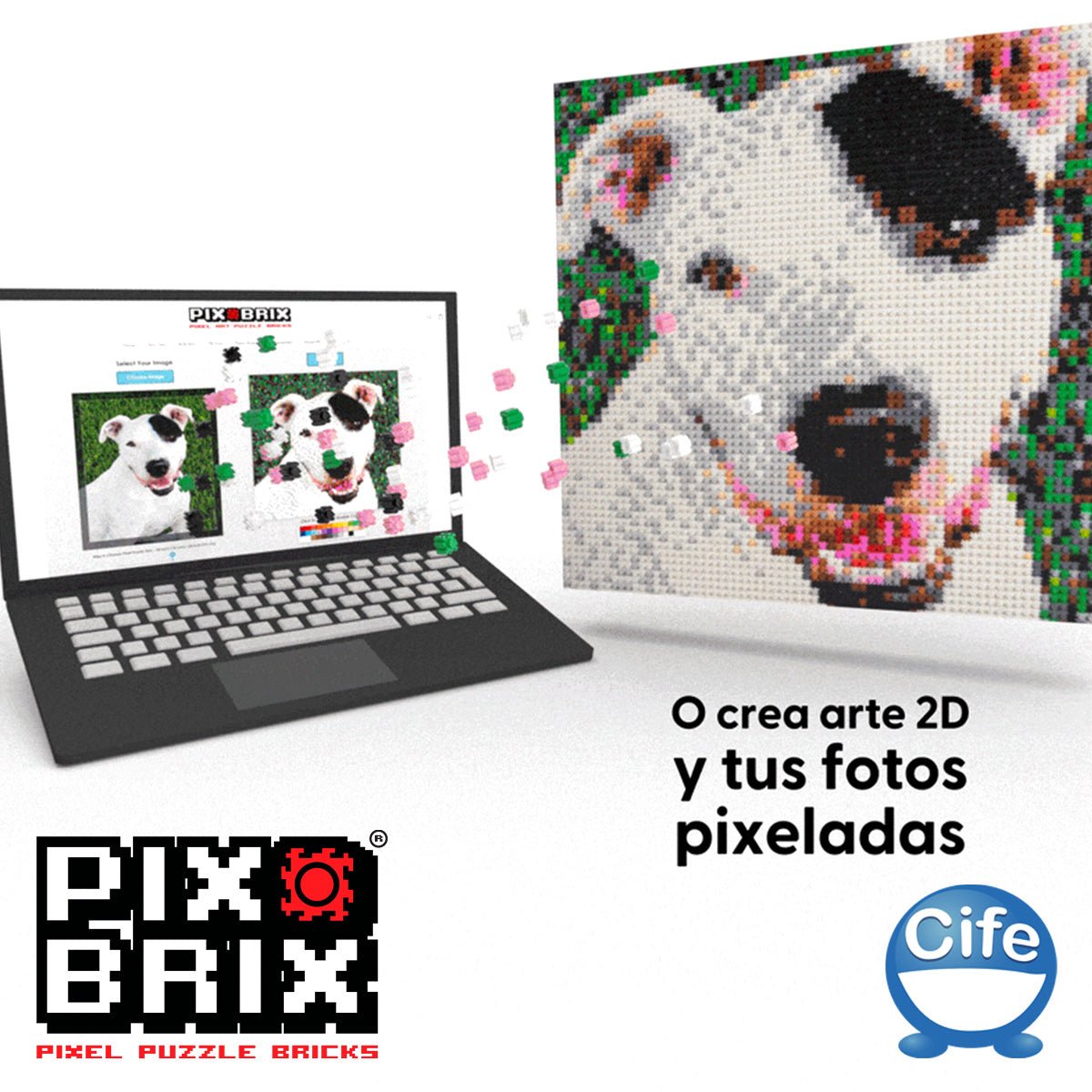 Pix Brix - Estuche - 6000 piezas - Casa de Fieras