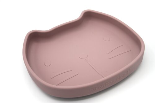 Plato Gato de silicona con Ventosa (Ver colores) - Casa de Fieras