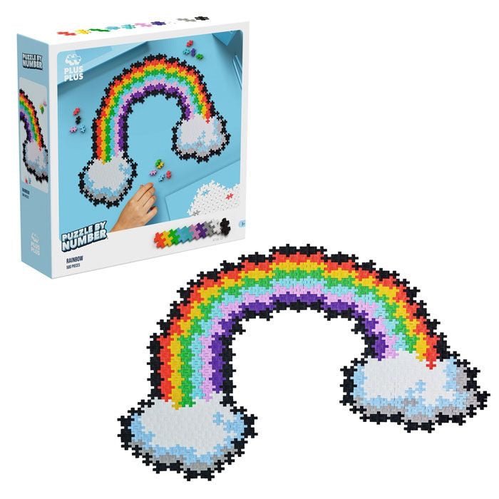 Puzzle por números - Arcoiris (500 piezas) - Casa de Fieras