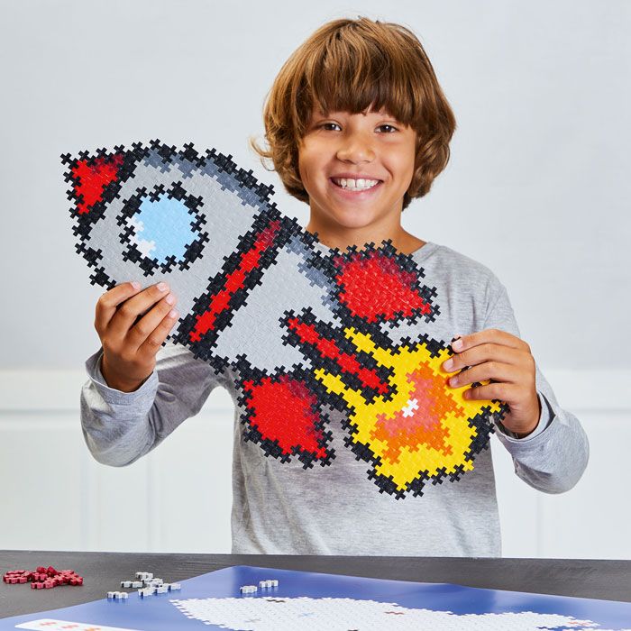 Puzzle por números - Cohete (500 piezas) - Casa de Fieras