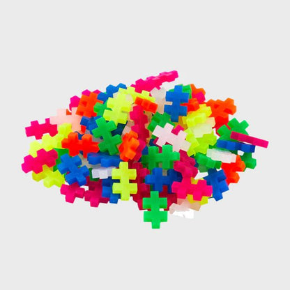 Plus Plus - Tubo Mini (100 piezas) - Neón - Casa de Fieras