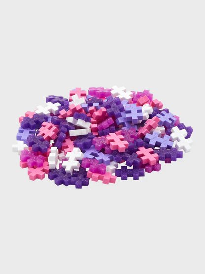 Plus Plus - Tubo Mini (100 piezas) - Purpurina morados - Casa de Fieras