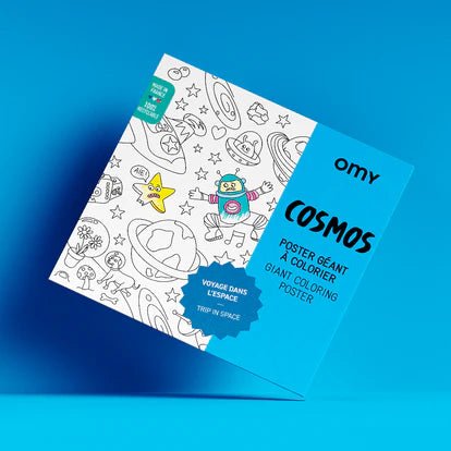 Poster XL para colorear - Cosmos - Casa de Fieras