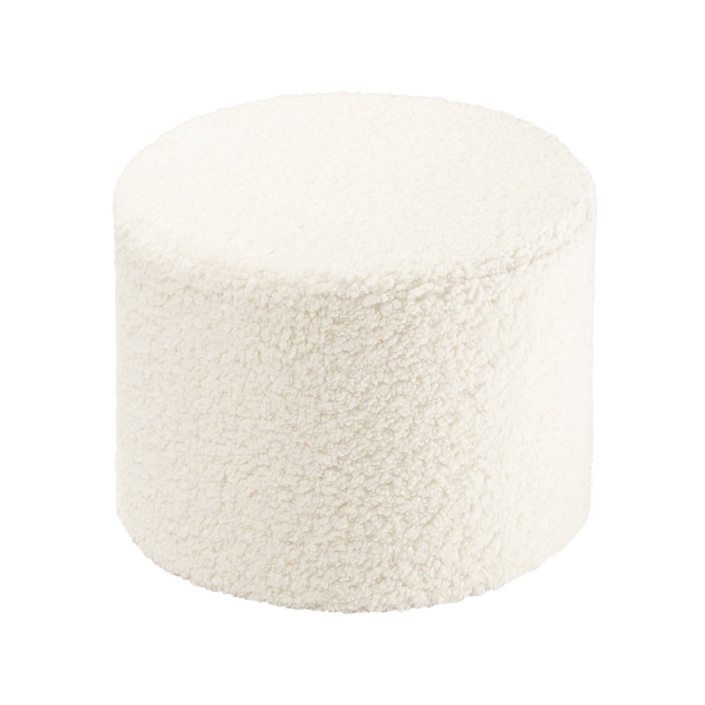 Pouffe - Teddy - Cream White - Casa de Fieras