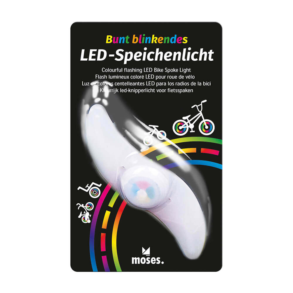 Radio de bici - Luz LED multicolor - Casa de Fieras