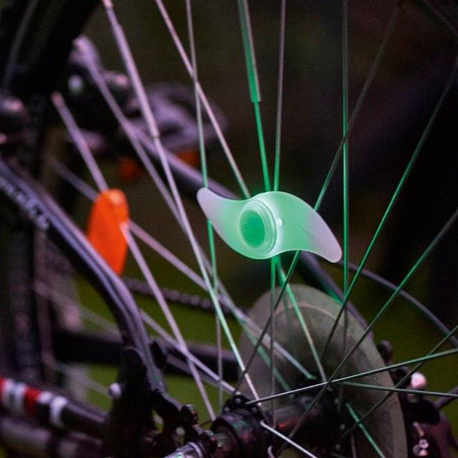 Radio de bici - Luz LED multicolor - Casa de Fieras