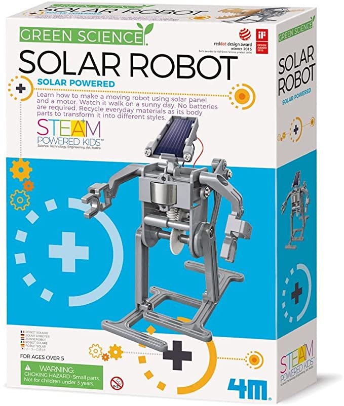 Robótica - Construye tu Robot solar - Casa de Fieras