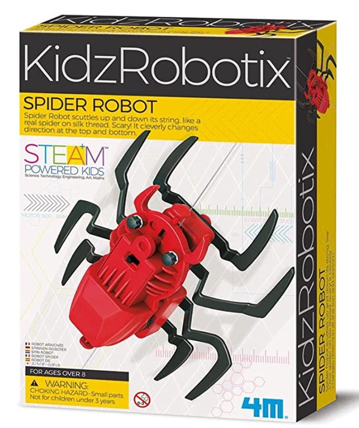 Robótica - Construye un robot araña - Casa de Fieras