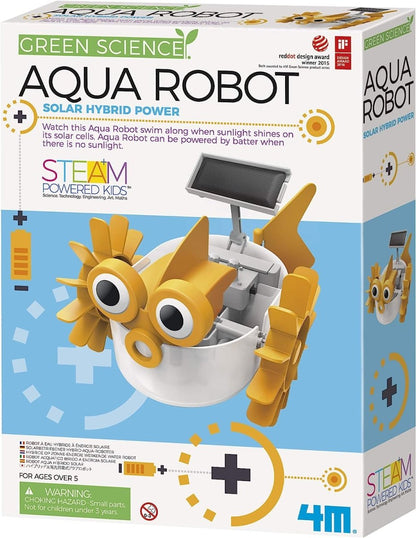 Robótica - Robot de Agua (híbrido luz solar) - Casa de Fieras