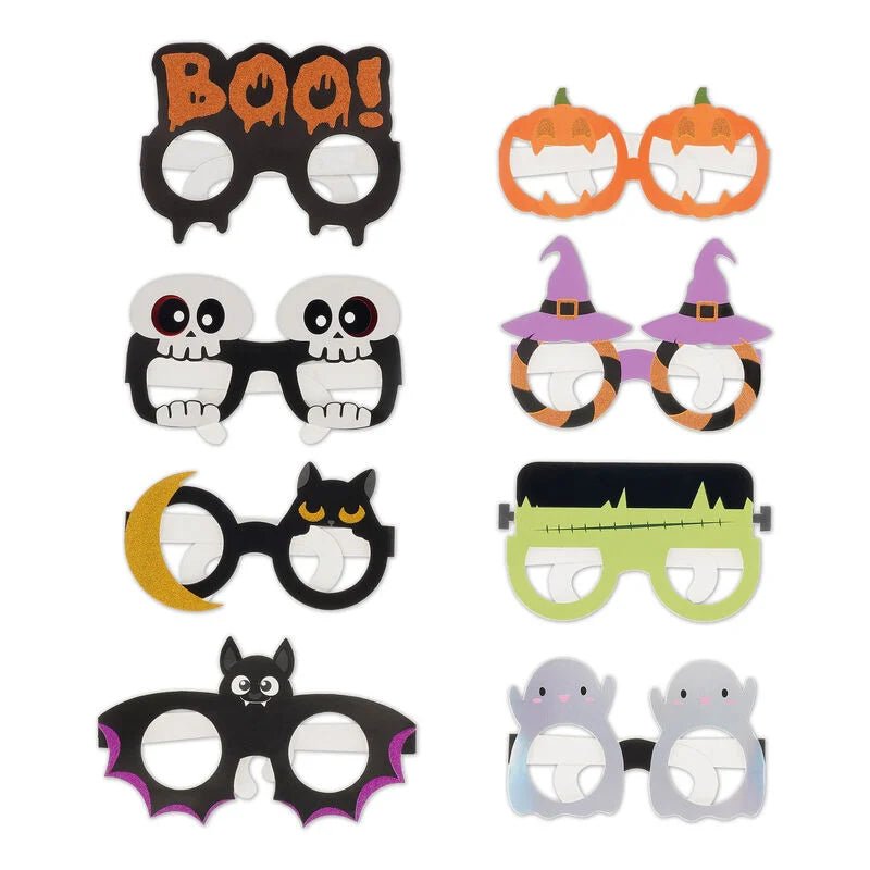 Set de 8 pares anteojos - Hallowen - Casa de Fieras