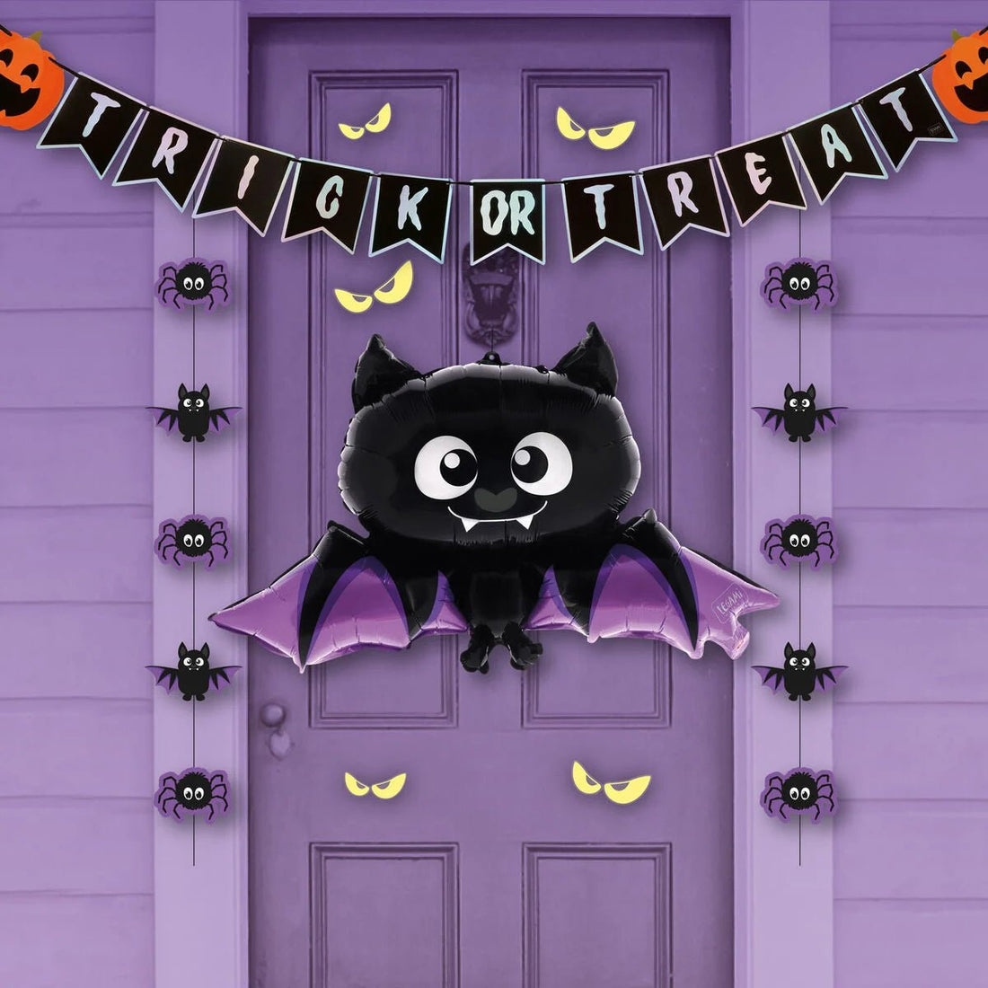 Set de decoración puertas Hallowen - Truco o Trato - Casa de Fieras