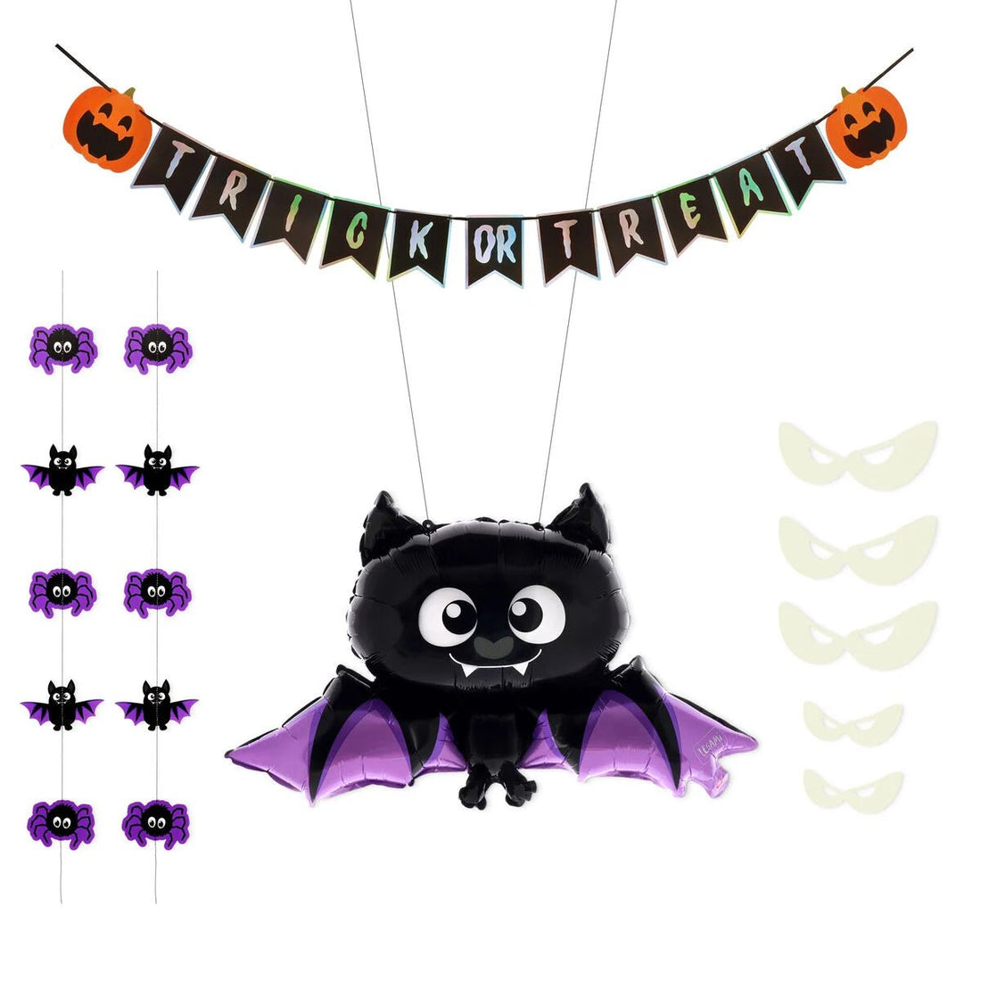 Set de decoración puertas Hallowen - Truco o Trato - Casa de Fieras