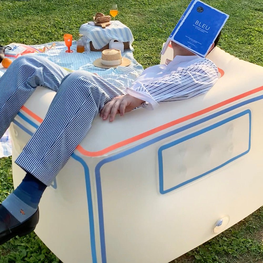 Sofá hinchable - Marino (incluye bomba) - Casa de Fieras