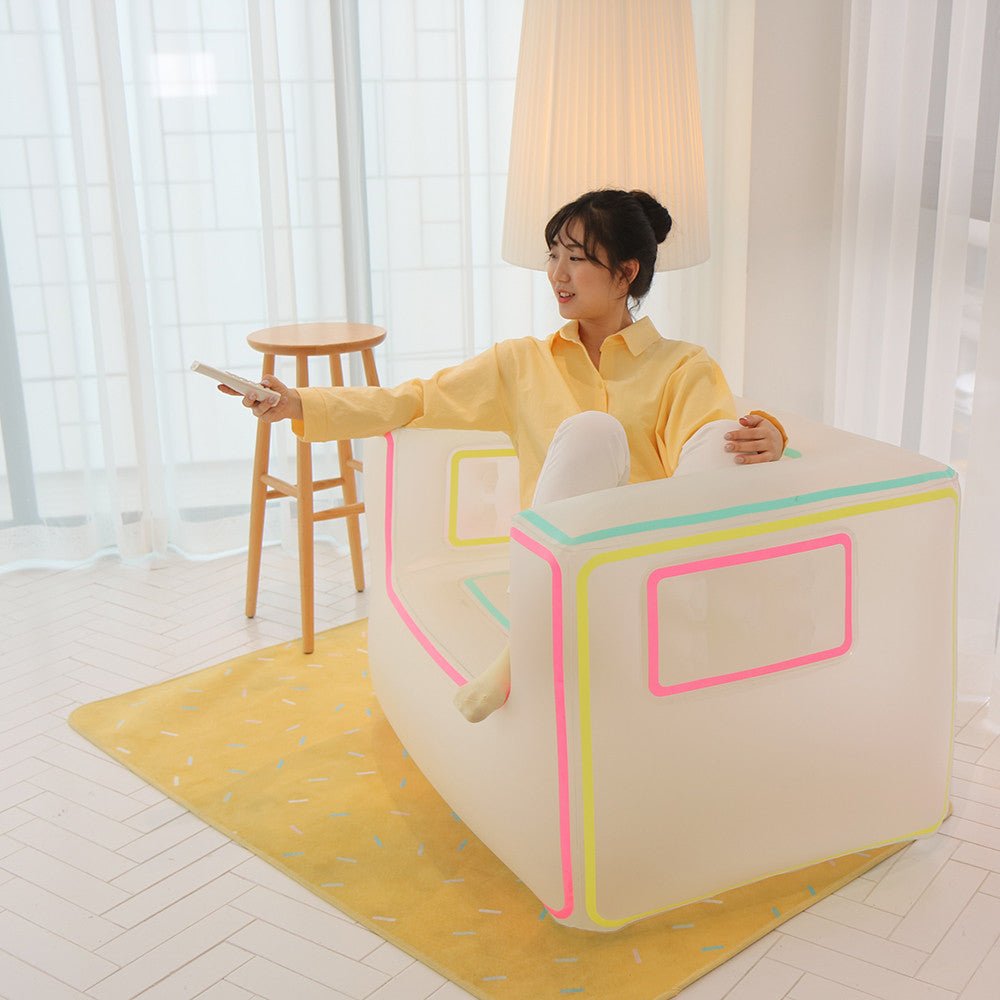 Sofá hinchable - Neon (incluye bomba) - Casa de Fieras