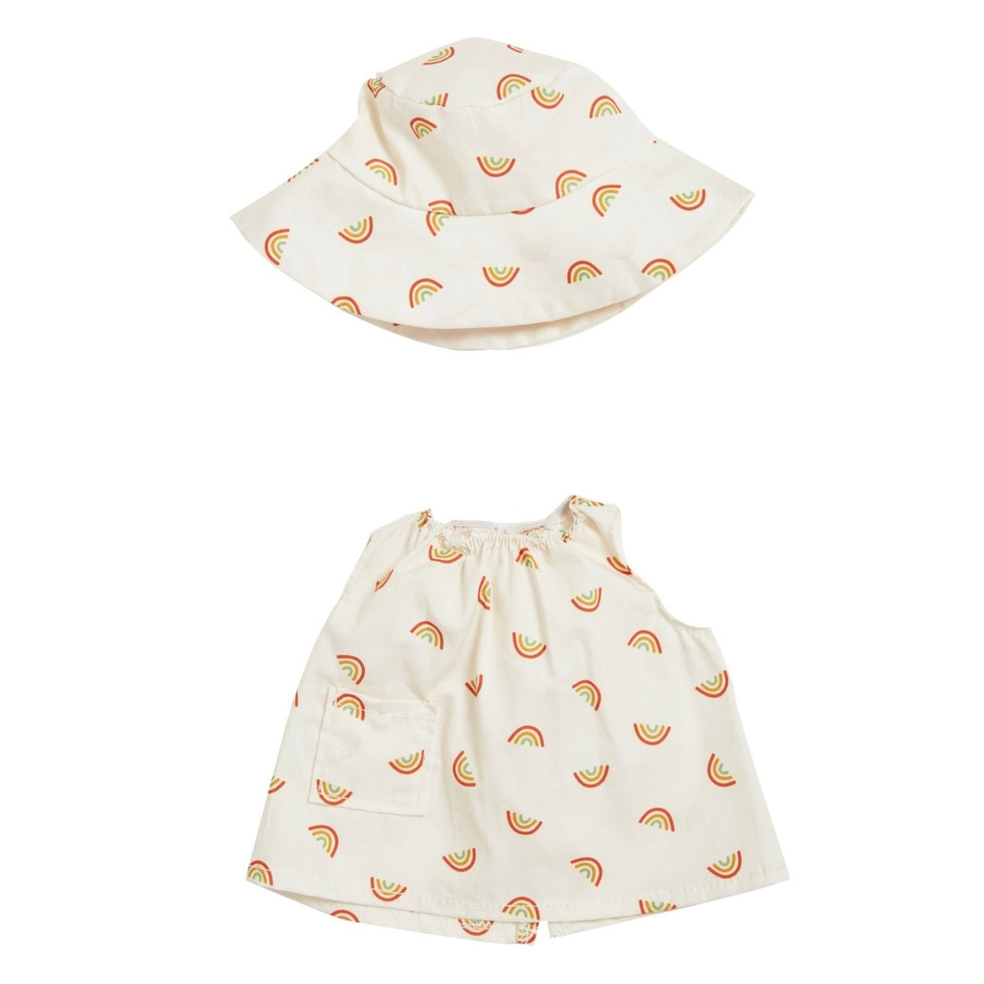 Vestido + Gorrito arcoíris - Casa de Fieras