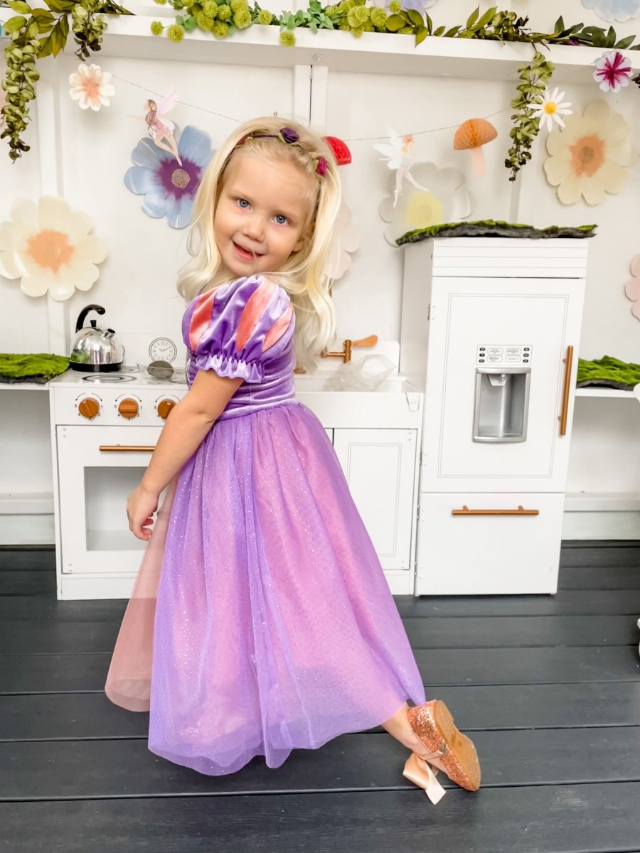 Vestido Princesa - Rapunzel - Casa de Fieras